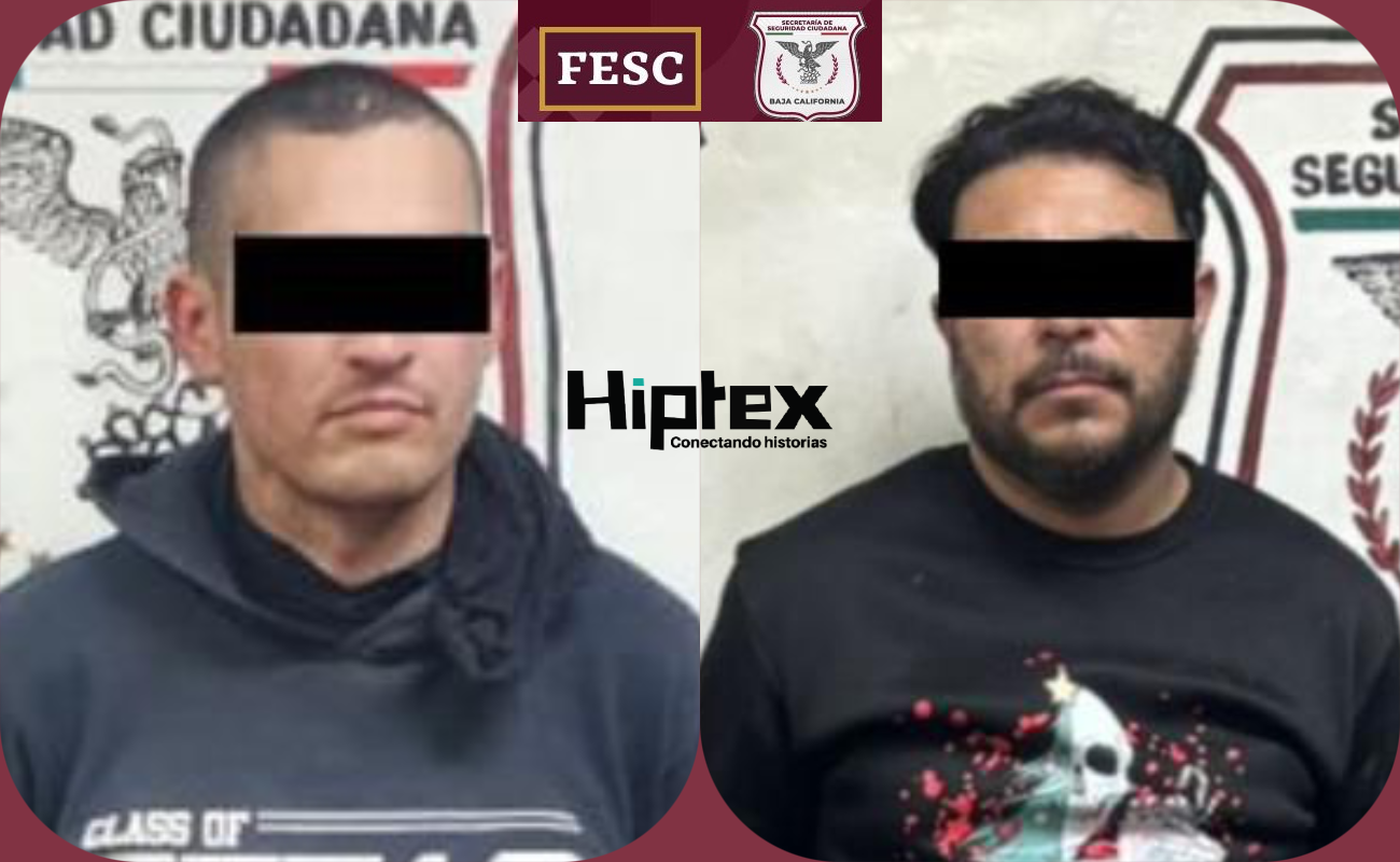 Capturan a dos prófugos de la justicia