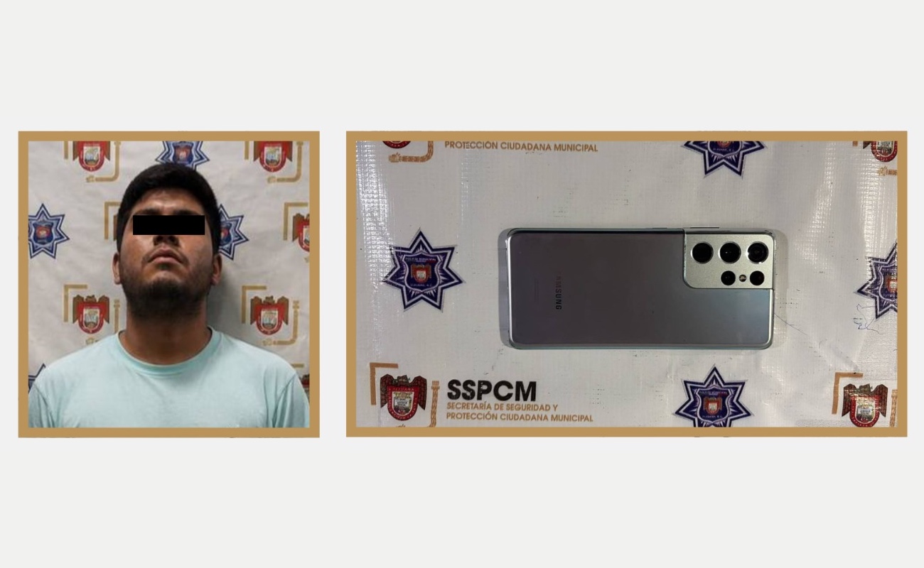 Detiene SSPCM a un hombre por presunto allanamiento de morada y robo con violencia