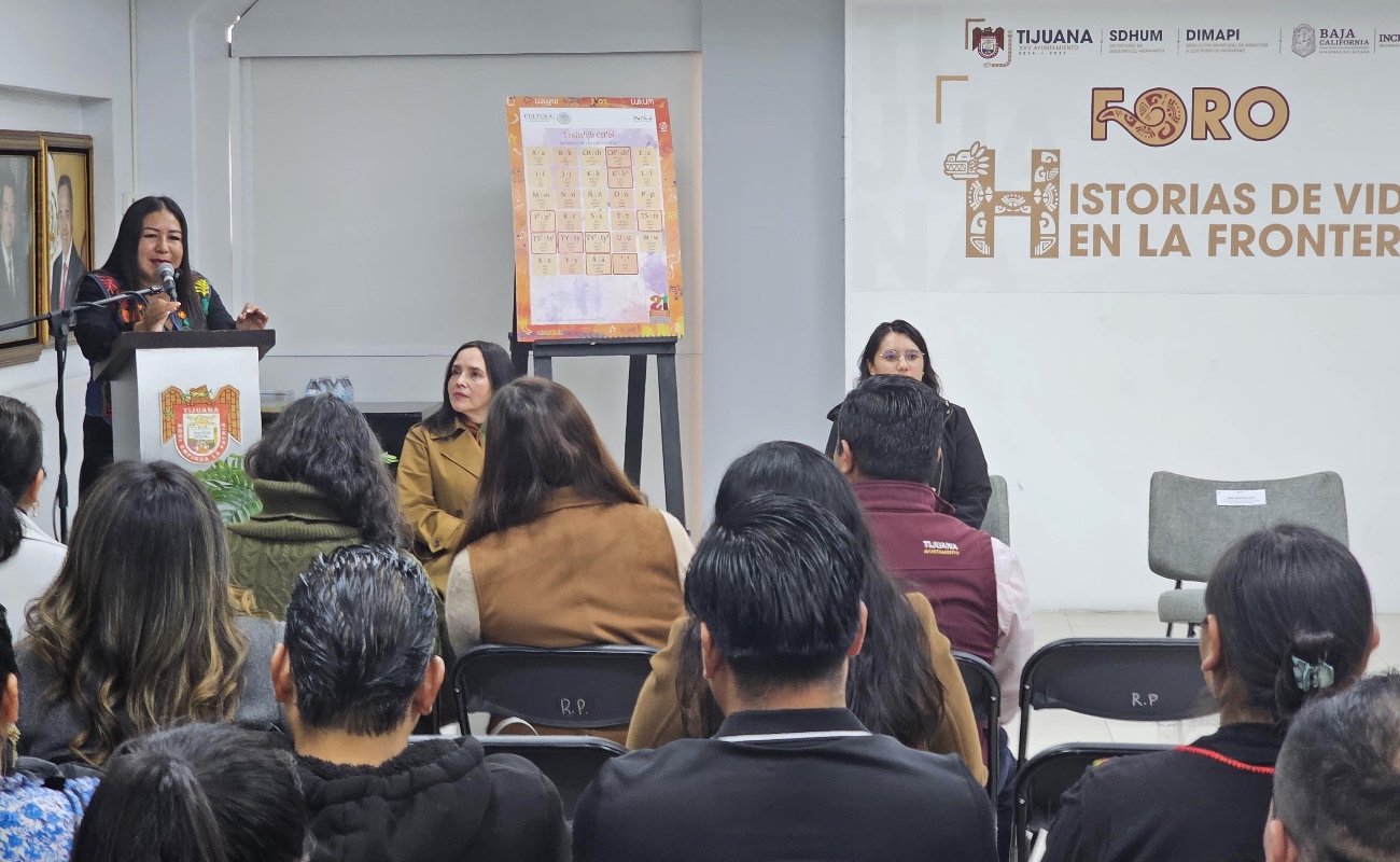 Realizan Foro “Lenguas Maternas: Historias de Vida en la Frontera”