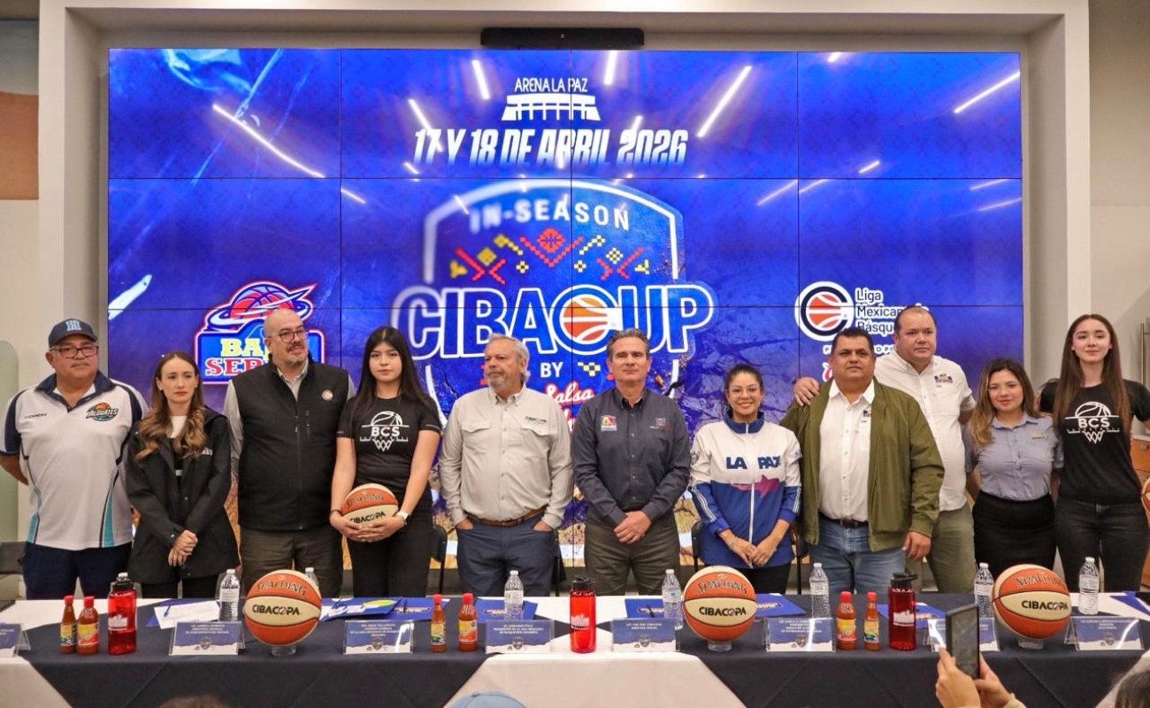La Cibacopa, una nueva copa de la Liga Mexicana de Básquetbol, se jugará el 17 y 18 de abril en La Paz.