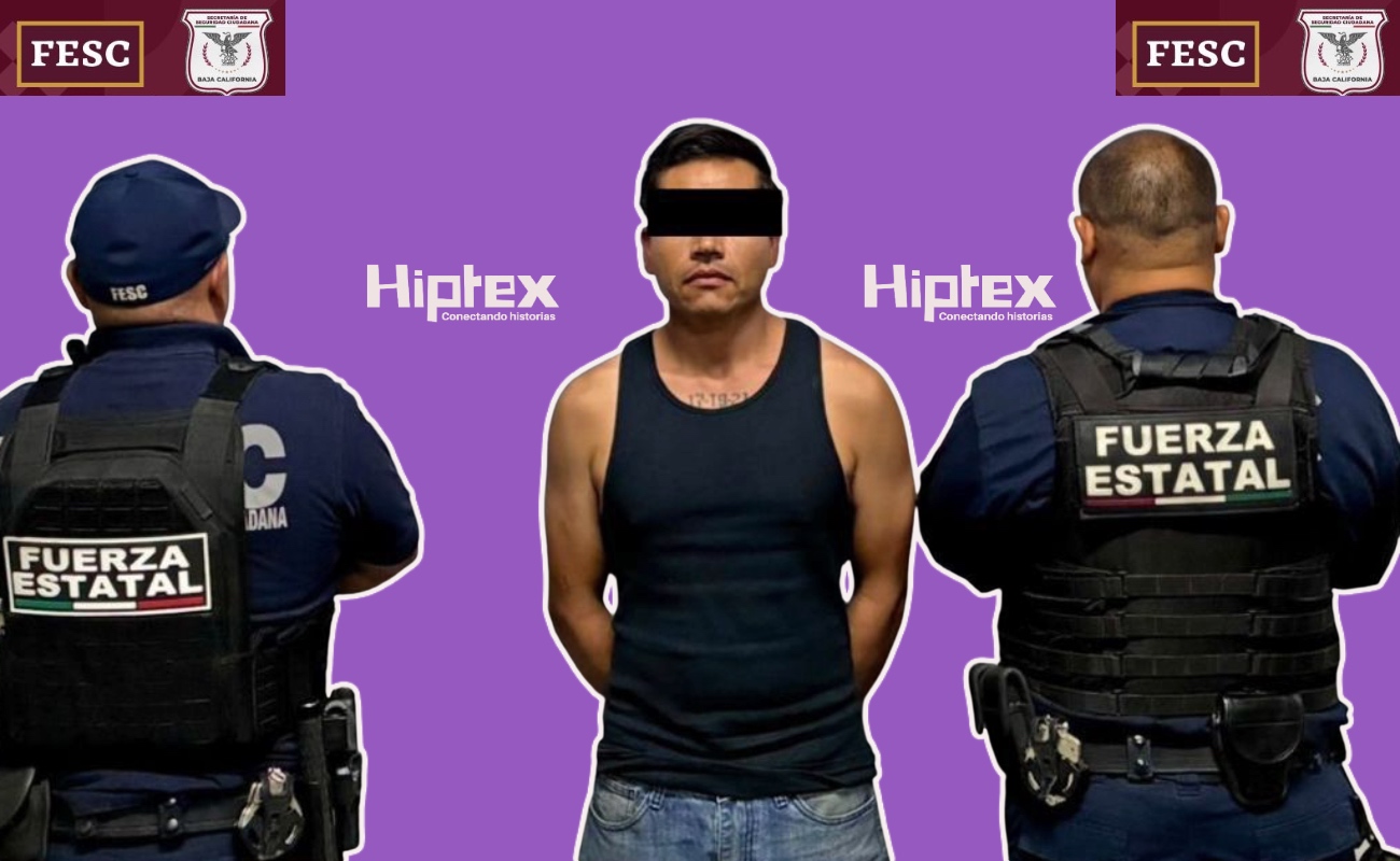 Adrián “N”, de 28 años, el detenido.