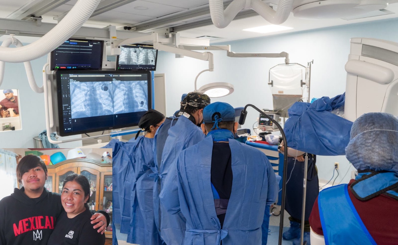 Gracias a la oportuna intervención de este sistema estatal, fue posible la colocación de un marcapasos de emergencia en el Hospital General.