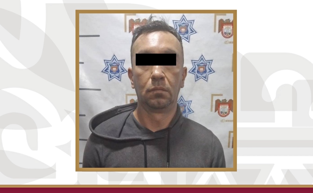 Policía Municipal arrestó a Luis “N”, de 47 años, por presunto abuso sexual a un menor de cinco años en la colonia Obrera.
