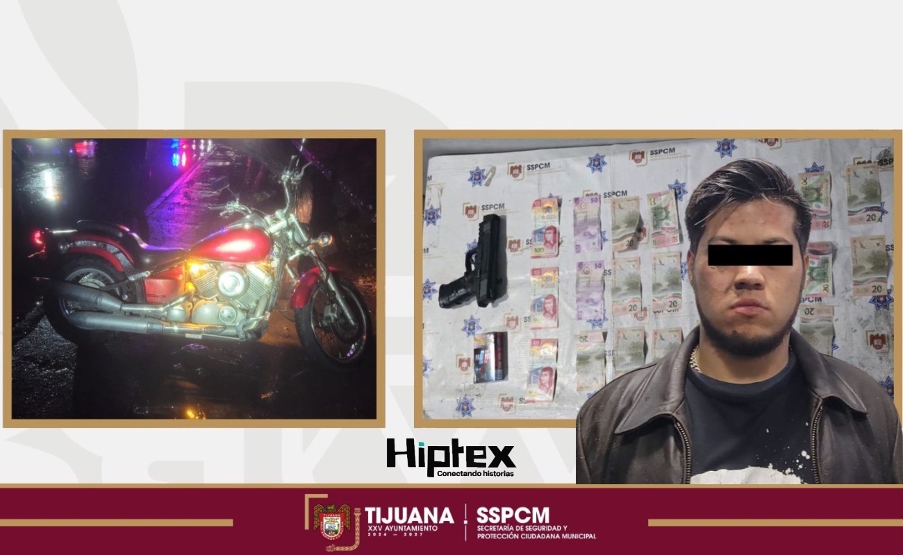 El detenido fue puesto a disposición de la Fiscalía General del Estado para la integración de la carpeta de investigación correspondiente.