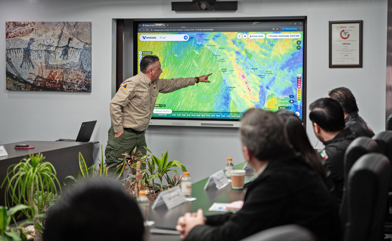Declaran estado de prealerta por riesgo hidrometeorológico en Tijuana