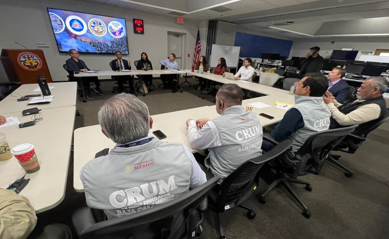 Se coordinan CRUM Tijuana y San Diego para mejorar atención binacional