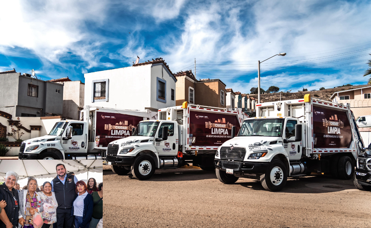 Inaugura Ismael Burgueño cinco nuevas rutas de recolección de basura en Barcelona Residencial