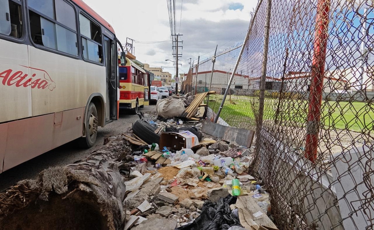 Vecinos temen incendios por acumulación de desechos.