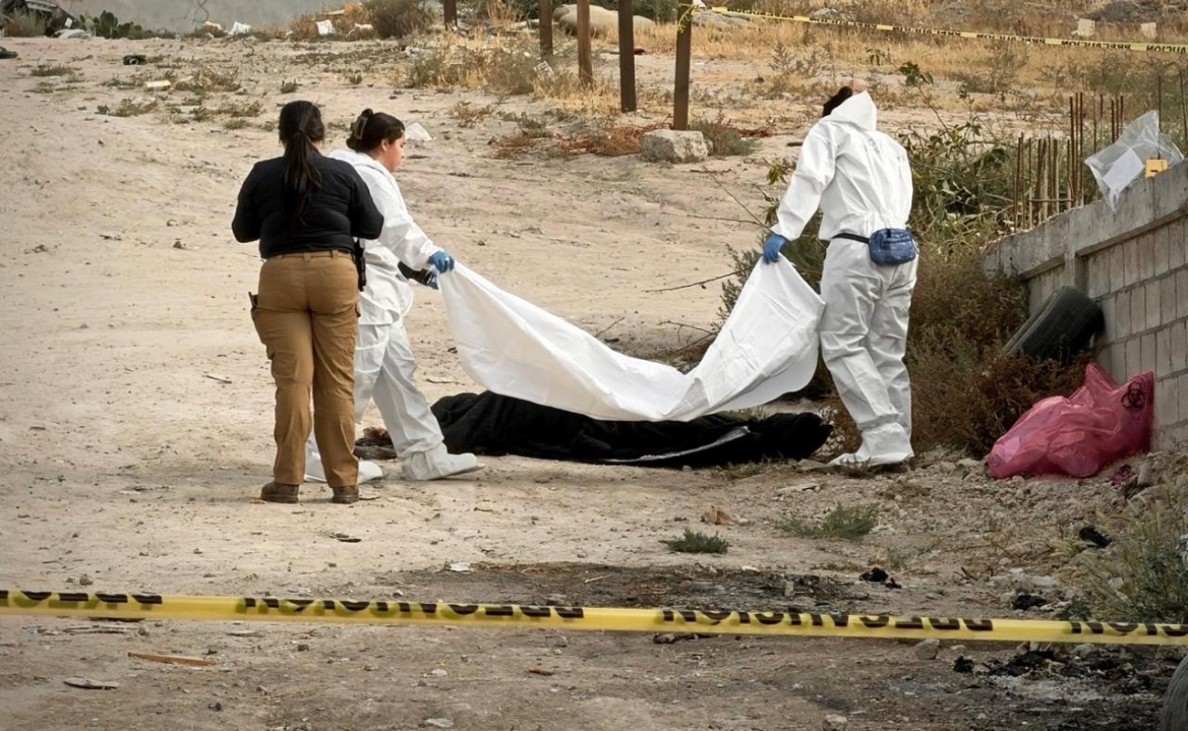 Hallan cuerpo encobijado en el Ejido Francisco Villa