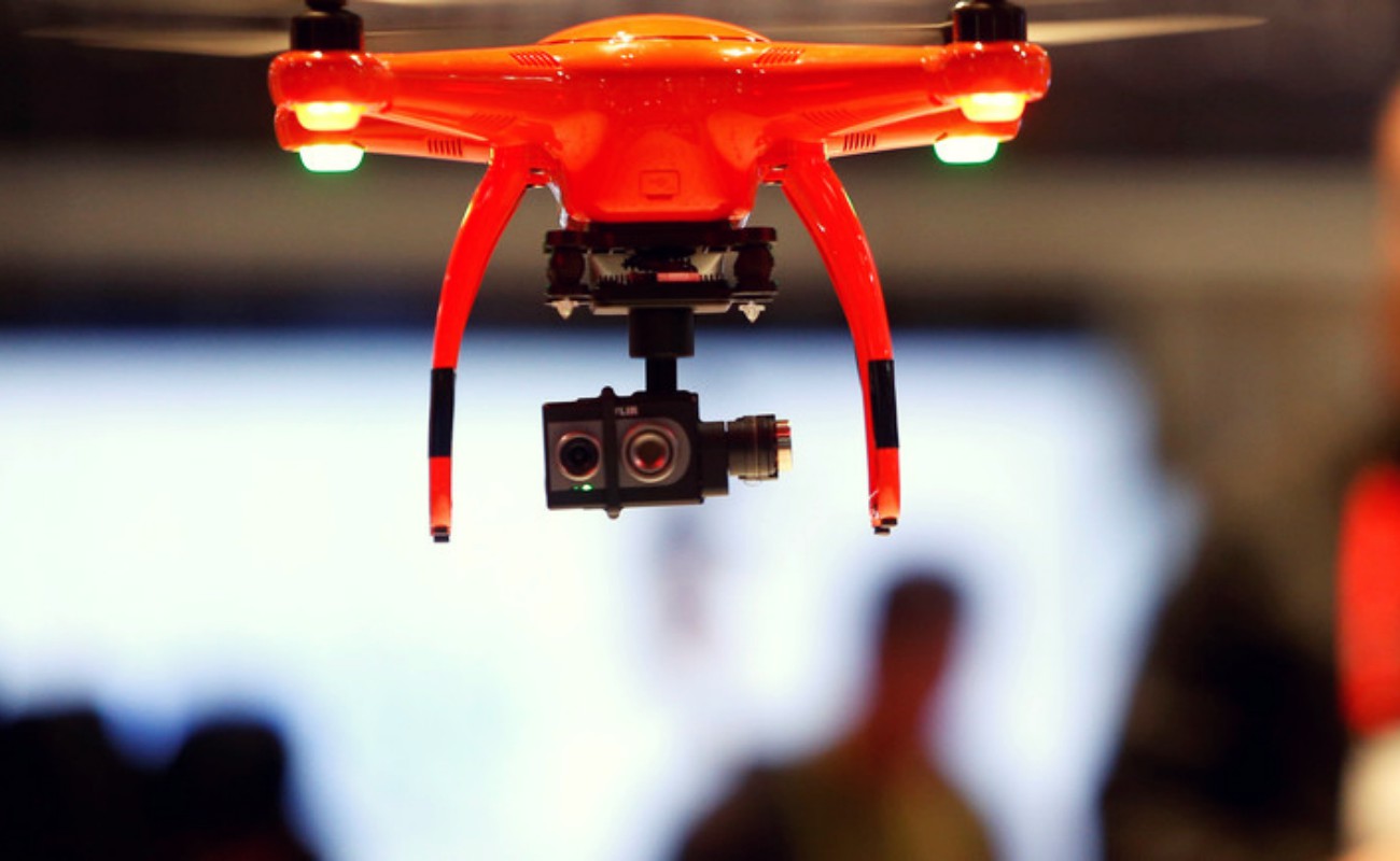 Un drone que localizará y apagará incendios forestales