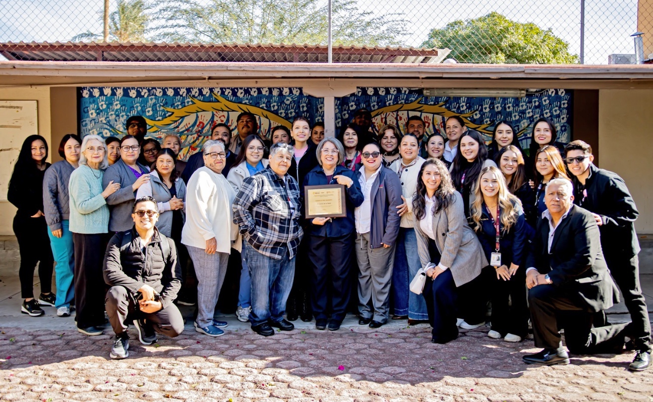 La Jurisdicción de Servicios de Salud Mexicali certificó al Albergue del Desierto como Promotor de la Salud.