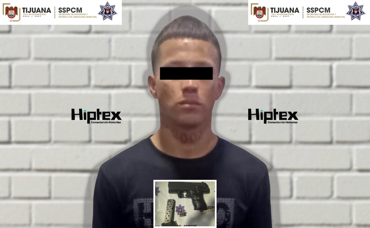 Ramses “N”, de 24 años de edad, el detenido.