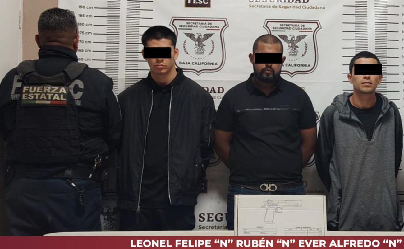 Fueron turnados a la Fiscalía General de la República (FGR).