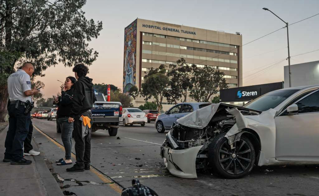 El joven presentó una lesión en el tabique nasal.