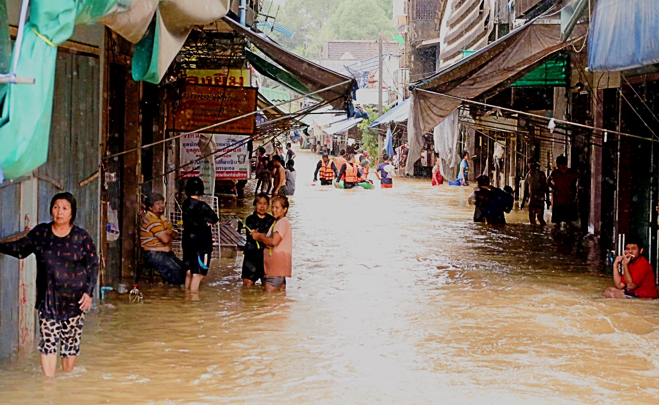 Más de 400 mil personas están en peligro ante el pronostico de intensas lluvias este fin de semana.