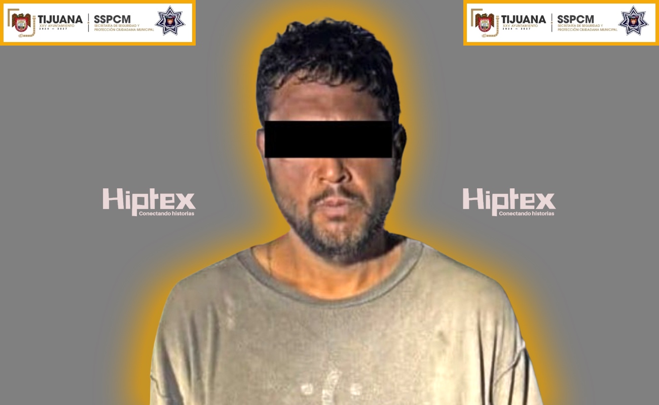 Oscar “N”, de 36 años, el detenido.