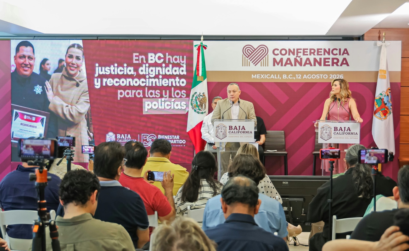 Fortalece Baja California la dignificación policial con mejores salarios, pensiones y prestaciones