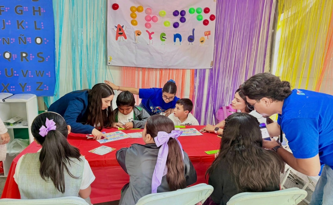 Más de 320 alumnas y alumnos de educación básica participaron en el taller “La inclusión se lee”, organizado por la Secretaría de Educación.