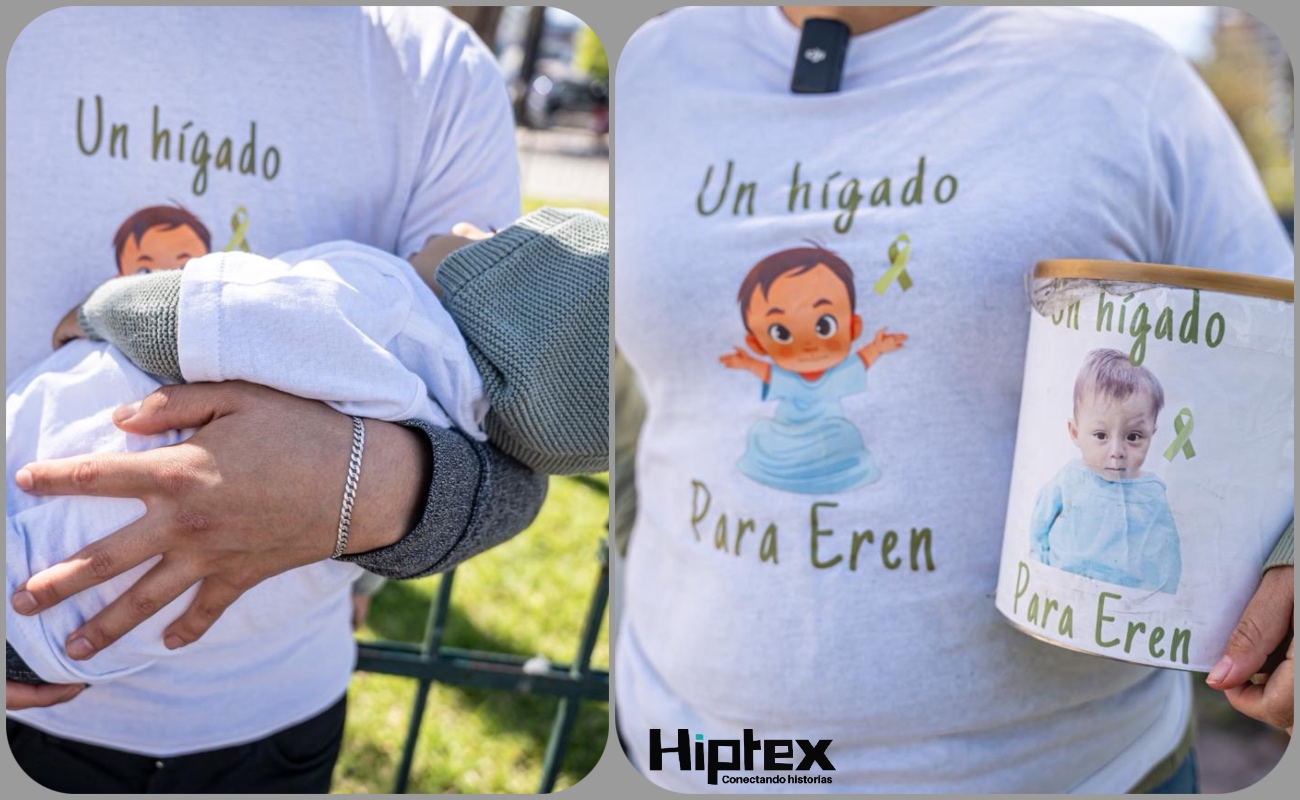 Familia realiza venta con causa en Tijuana para costear trasplante de hígado de su bebé
