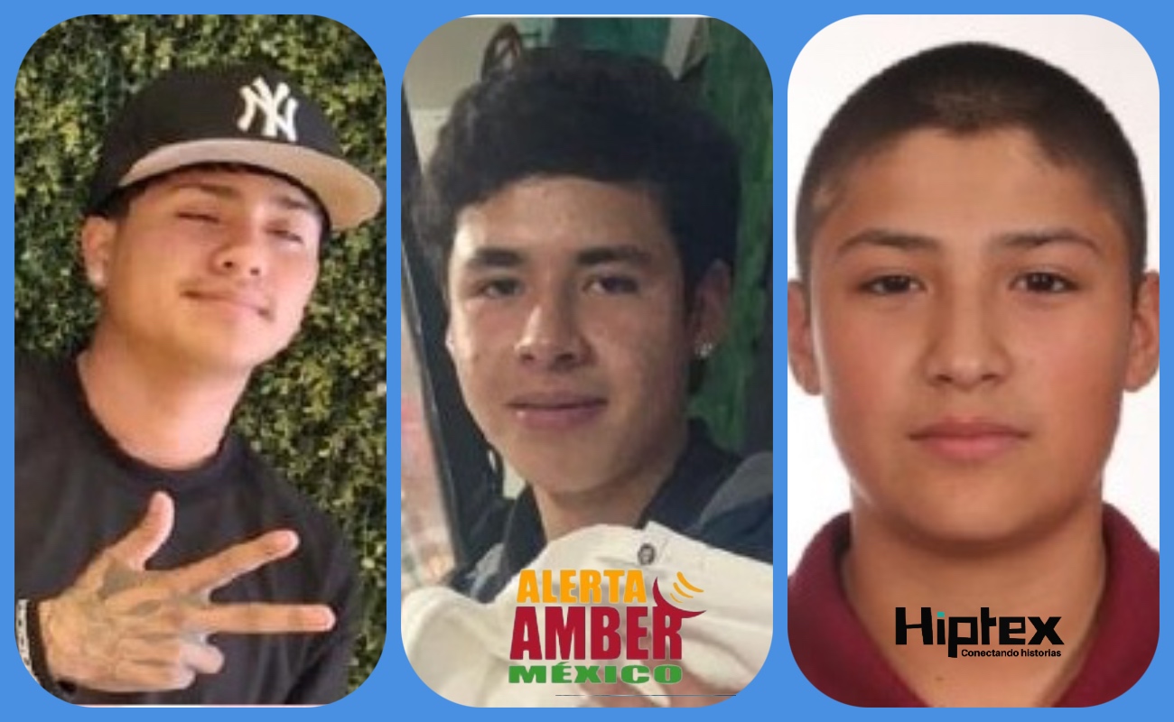 Brain Samuel Jiménez Hernández, Jeremy Alexander Robison Cañedo y Edgar Jovani Pelayo Ceniceros, tienen cuatro días desaparecidos.