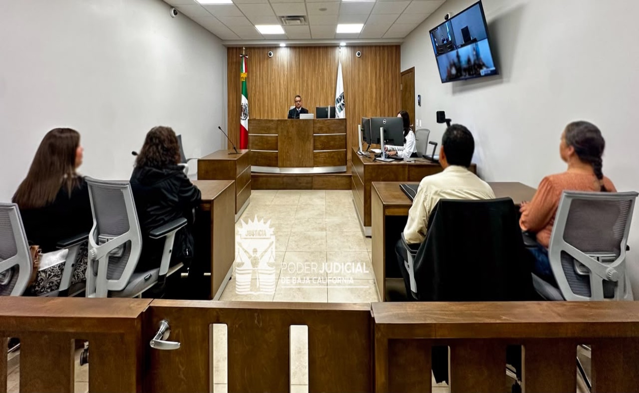 Celebra Tecate la primera audiencia de juicio oral civil bajo el CNPCYF