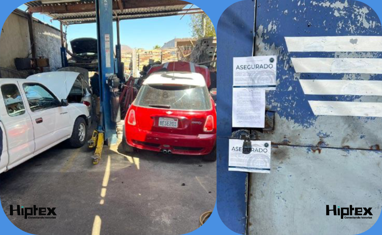 El inmueble quedó asegurado como parte de las investigaciones.