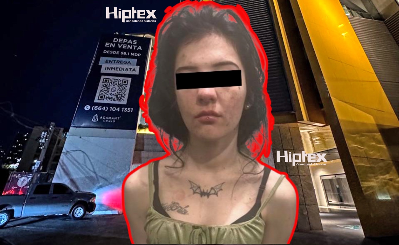 Mateo “N”, la detenida en el lugar de los hechos.