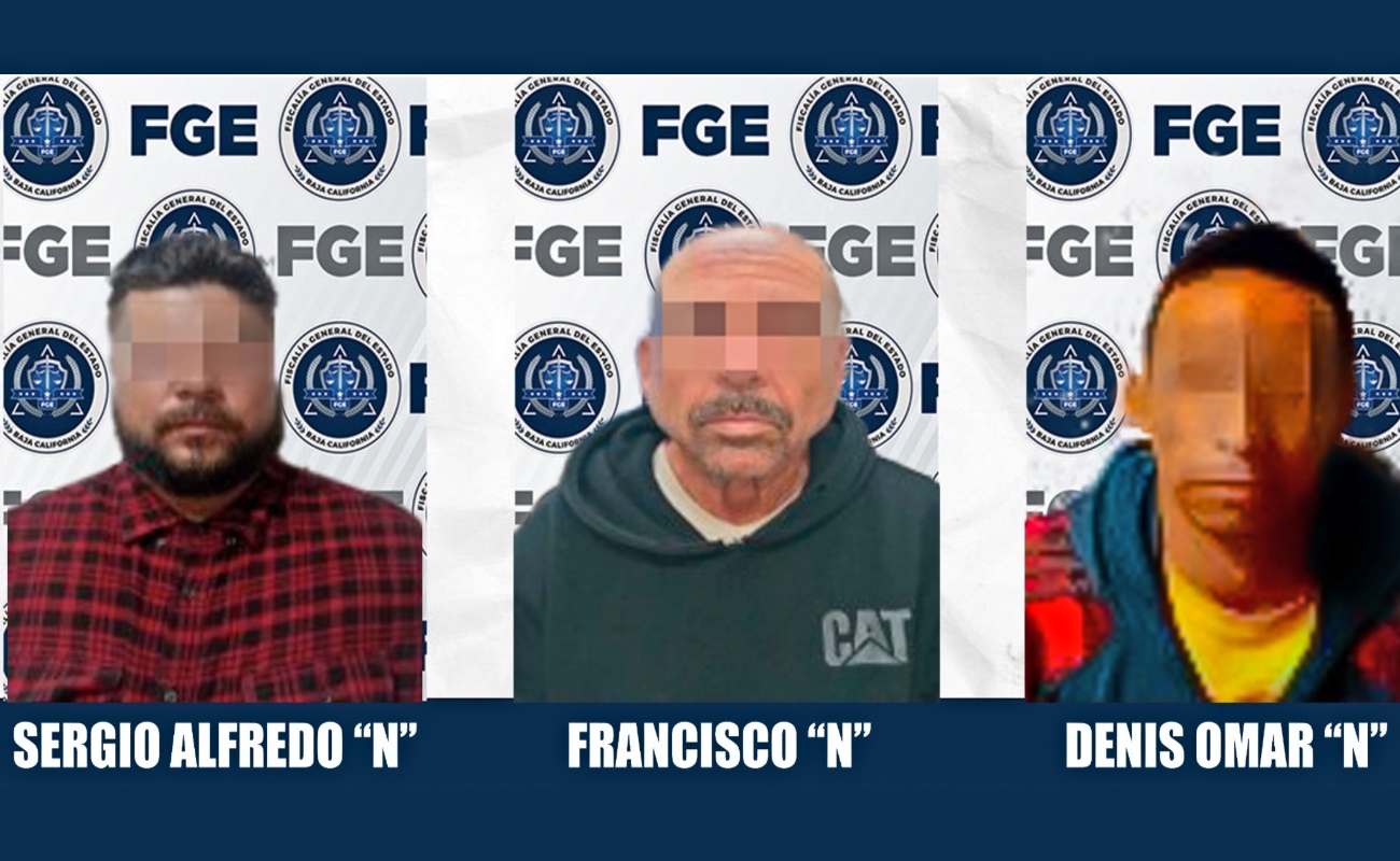 Tres personas fueron vinculadas a proceso por presunto narcomenudeo en Mexicali.