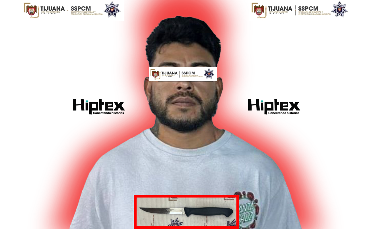 Mario “N”, de 31 años de edad, el detenido.