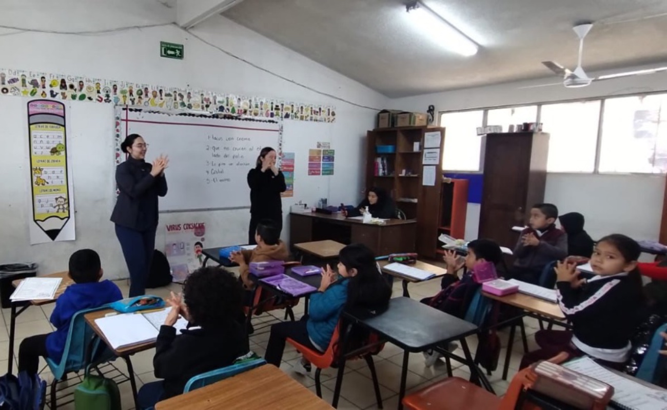 Educan sobre salud menstrual en primarias de Tijuana