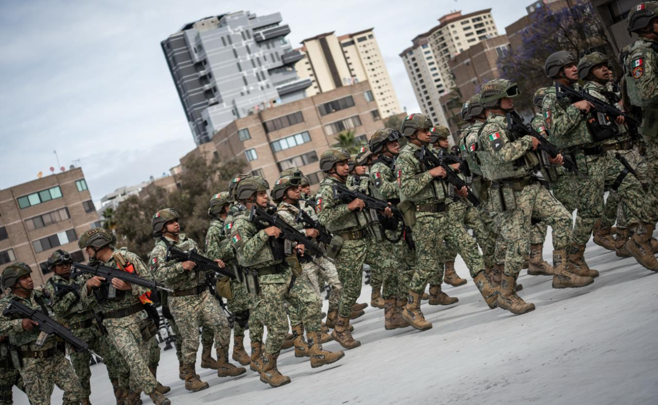 Arrancan militares operativo de seguridad por Semana Santa 2026 en Tijuana