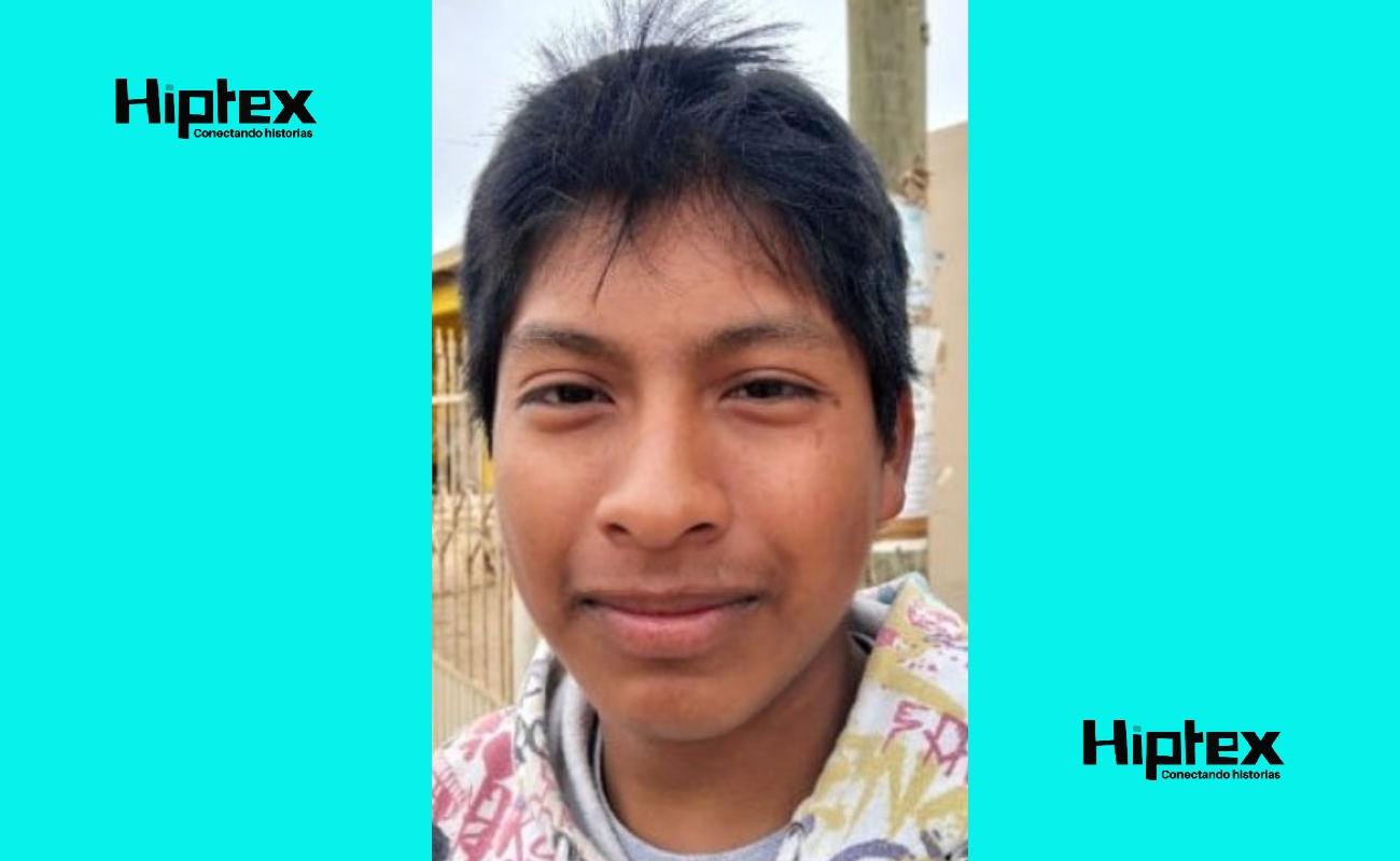 José Julián García Díaz, de 15 años de edad, esta desaparecido, piden apoyo para su localización.