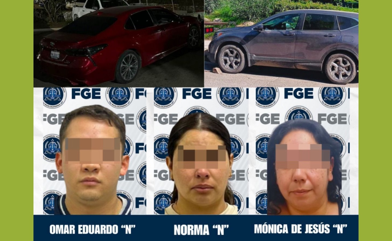 Fueron recuperador dos vehículos con reporte de robo en California.