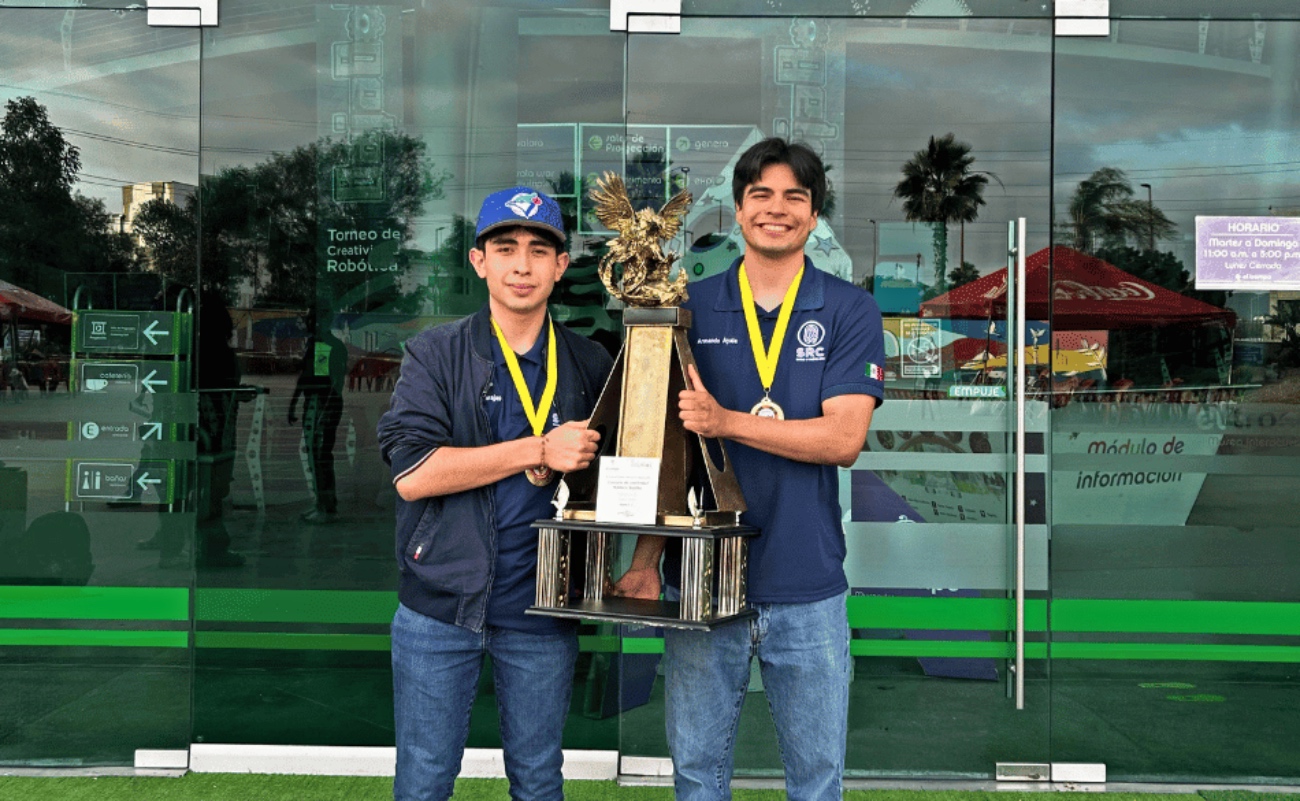 Estudiantes de CETYS Tijuana ganaron el primer, segundo y tercer lugar en la categoría Finder Bot del Bajabot 2026.