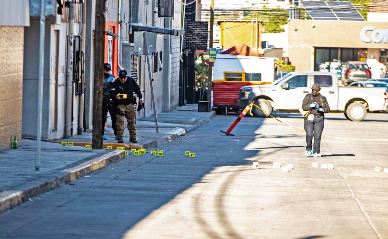 Un hombre resultó lesionado por arma de fuego.