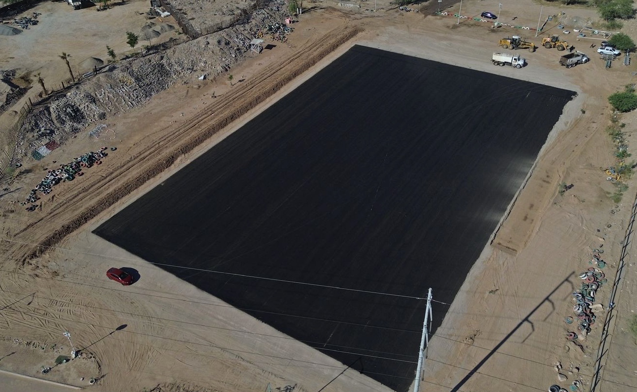 Beneficiará a 30 mil habitantes reconstrucción de campo de fútbol Godoy Calalo