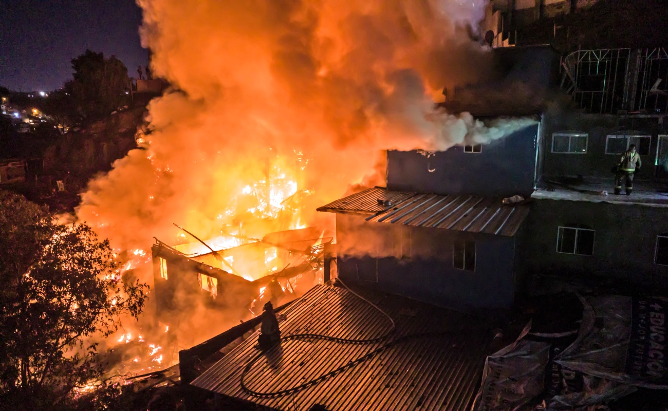 Se desconocen las causas que originaron el incendio.