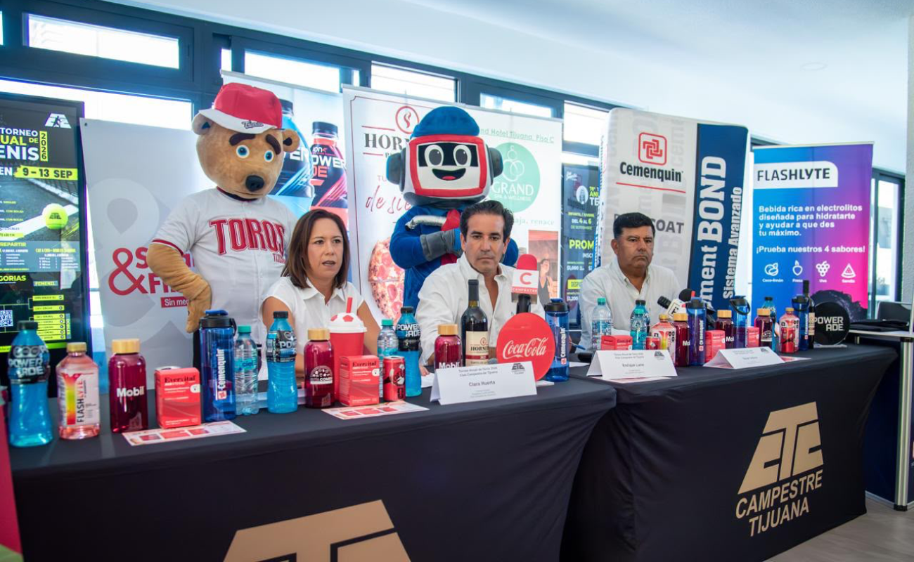 Club Campestre Tijuana organiza Torneo de Tenis por su 78 Aniversario