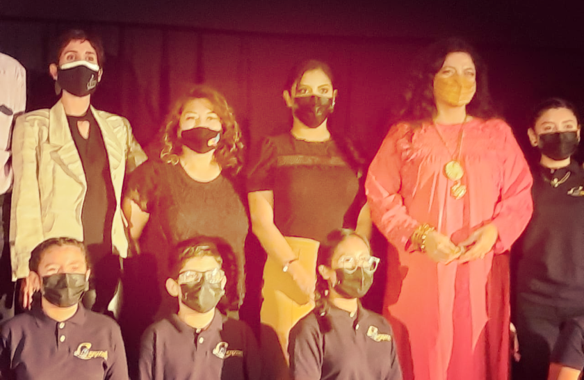 La alcaldesa electa de Tijuana, asistió a un evento realizado en el Centro Cultural Tijuana con niños pertenecientes a Semilleros Creativos