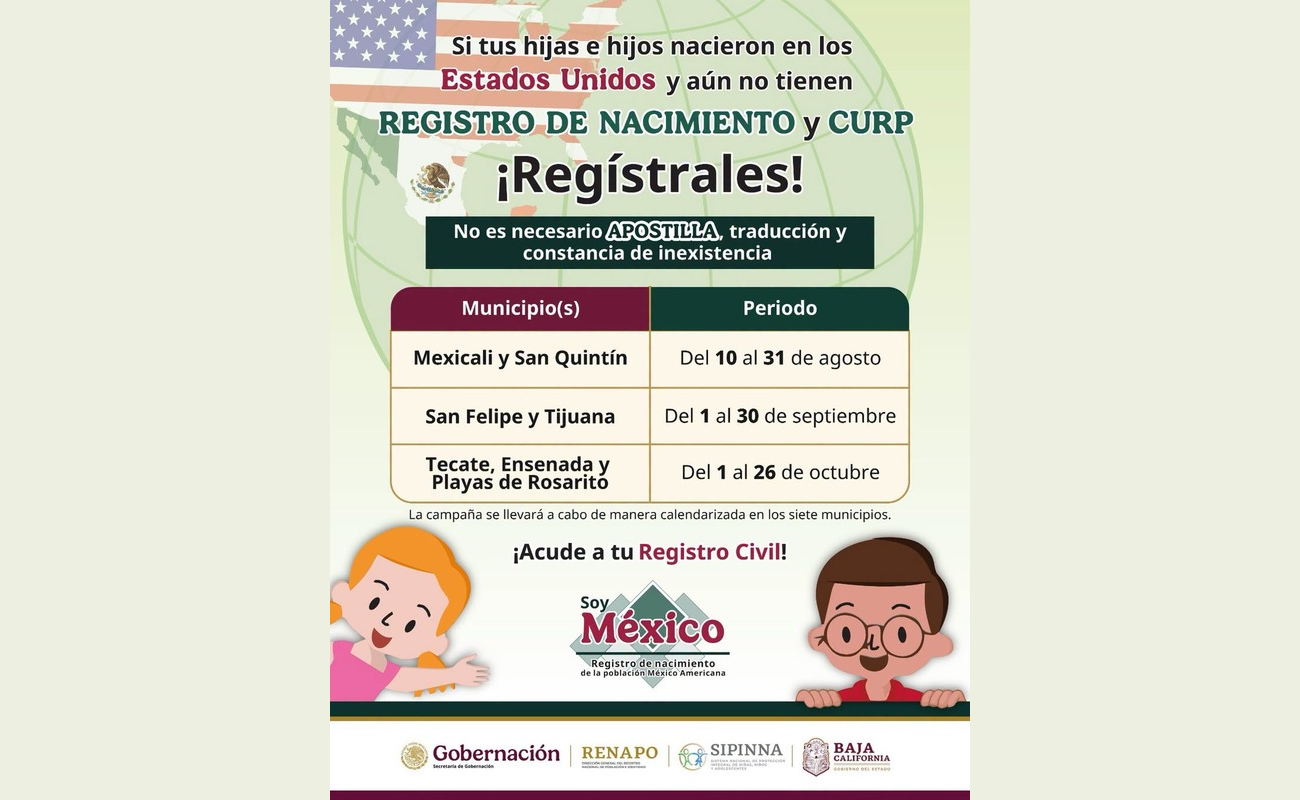 Invita Gobierno de Tecate a aprovechar beneficios del programa “Soy México”