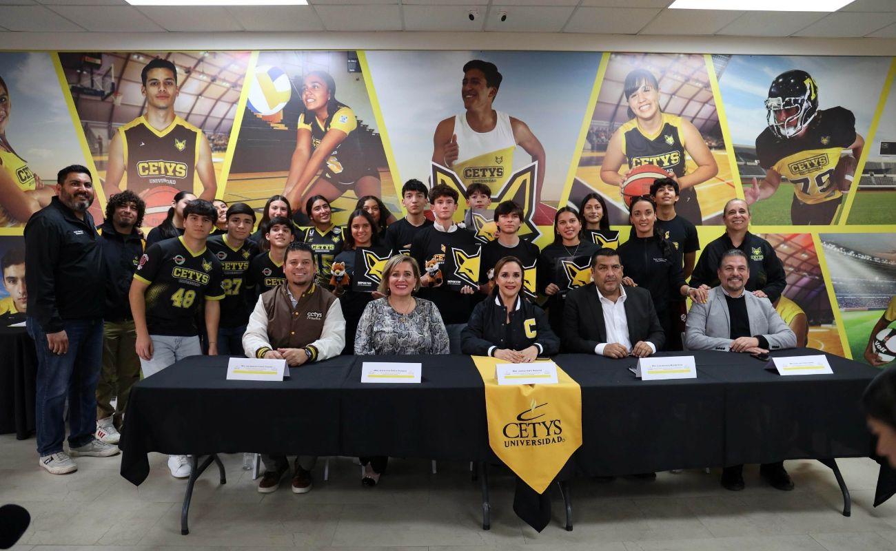 Estudiantes destacados firmaron para integrarse a los equipos representativos en distintas disciplinas deportivas de CETYS Universidad.