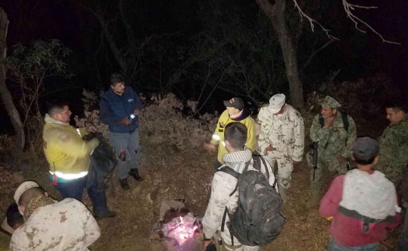 Horas antes, los rescatistas también habían puesto a salvo a dos técnicos de la cadena Univisión.