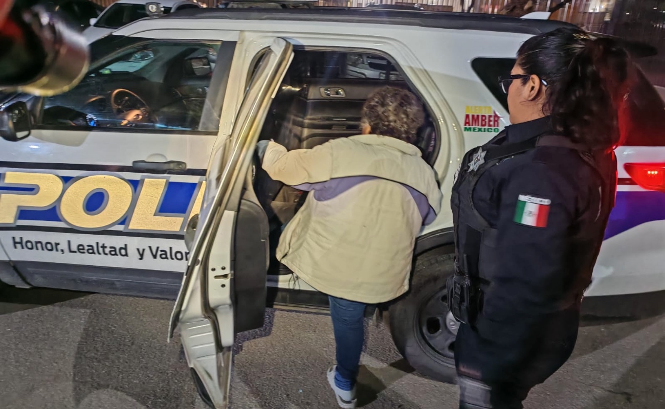 Fue reunida con su familia tras un operativo de búsqueda.