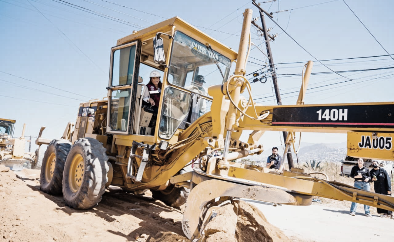 Rehabilita Gobierno de Ensenada más de 28 mil m2 de terracerías en Las Lomitas