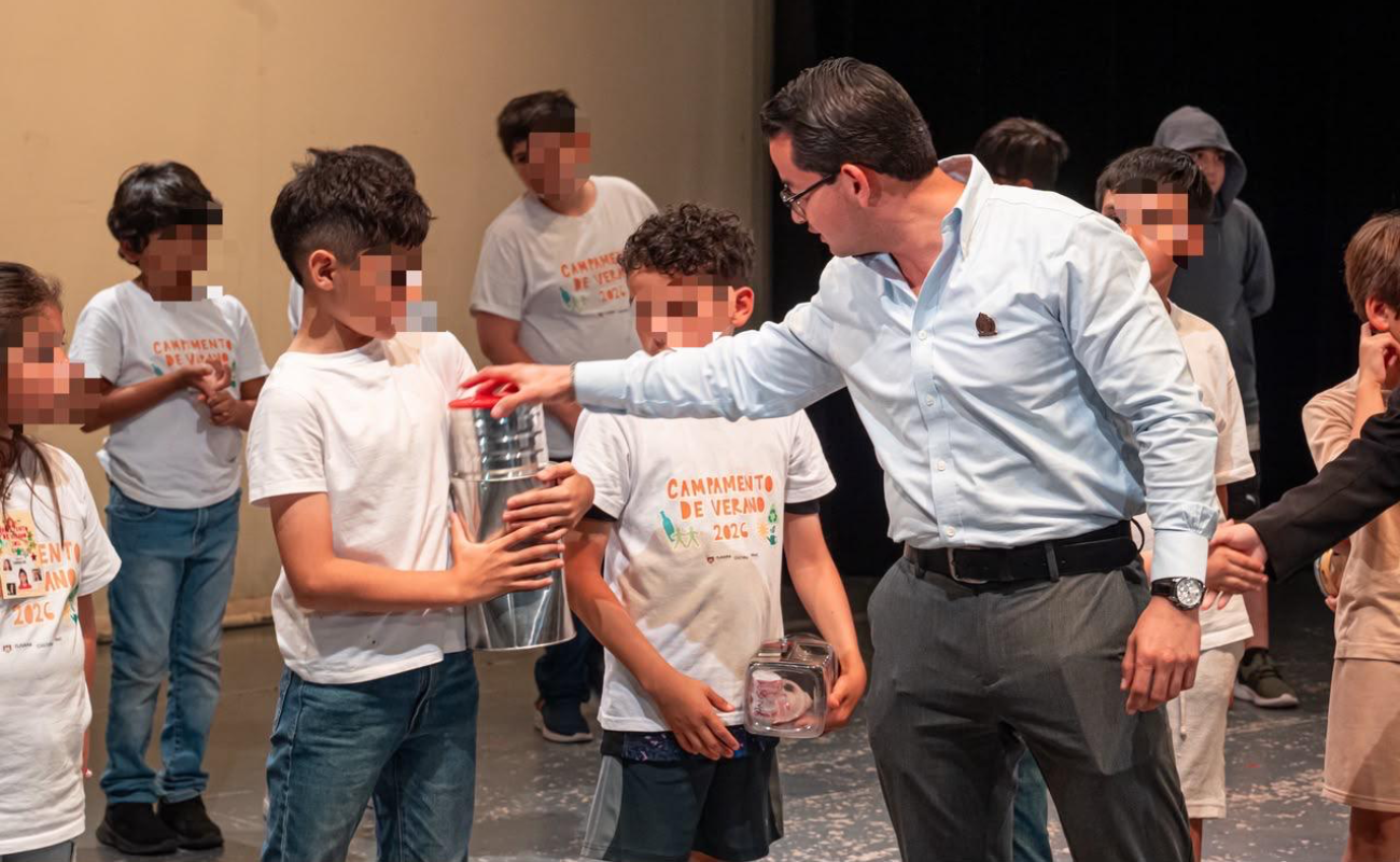 Encabeza Abdiel Gutiérrez clausura del Campamento de Verano ‘Arte en Reciclaje: Espacio Creativo’