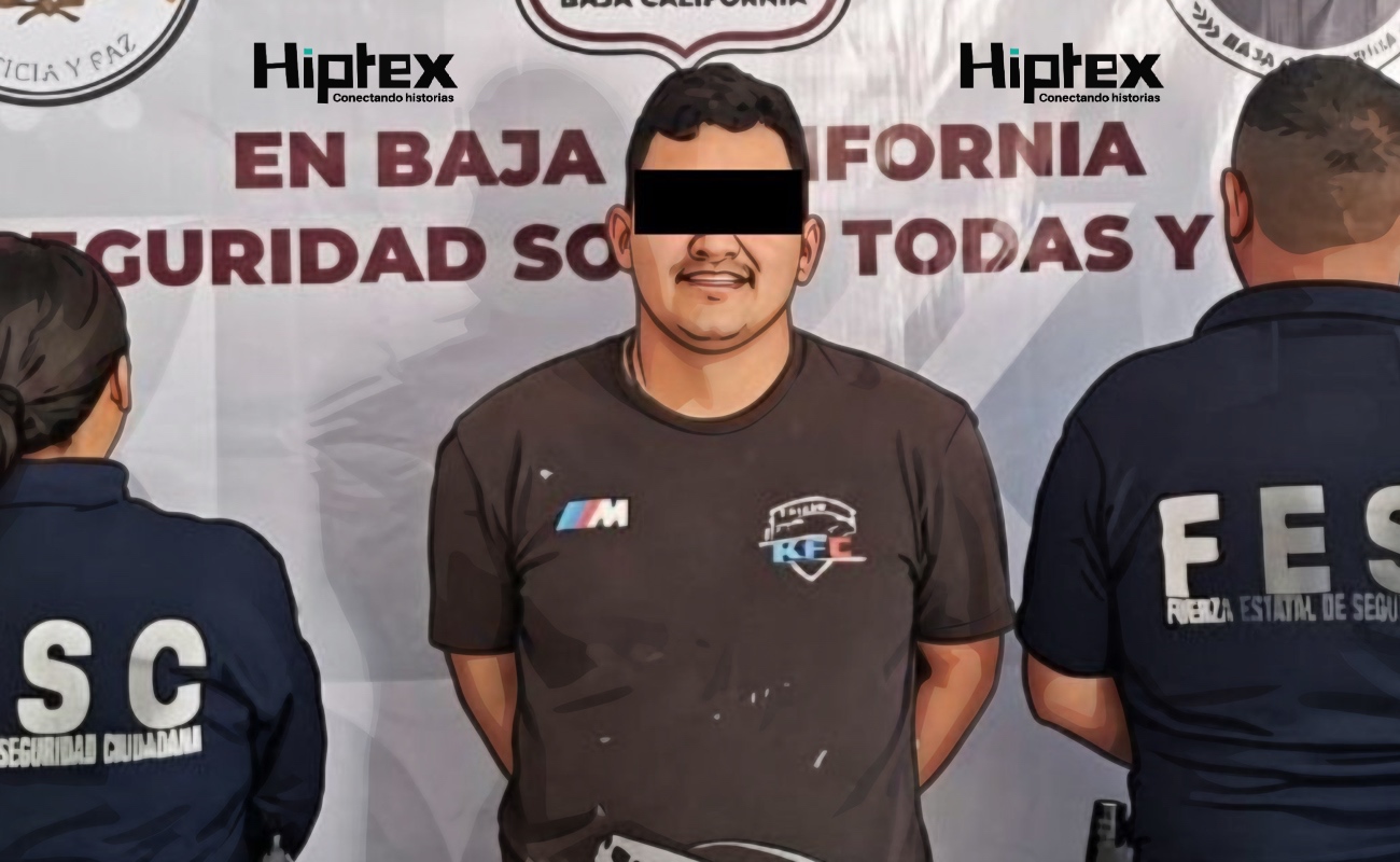 Kevin Orlando “N”, de 31 años, el detenido.