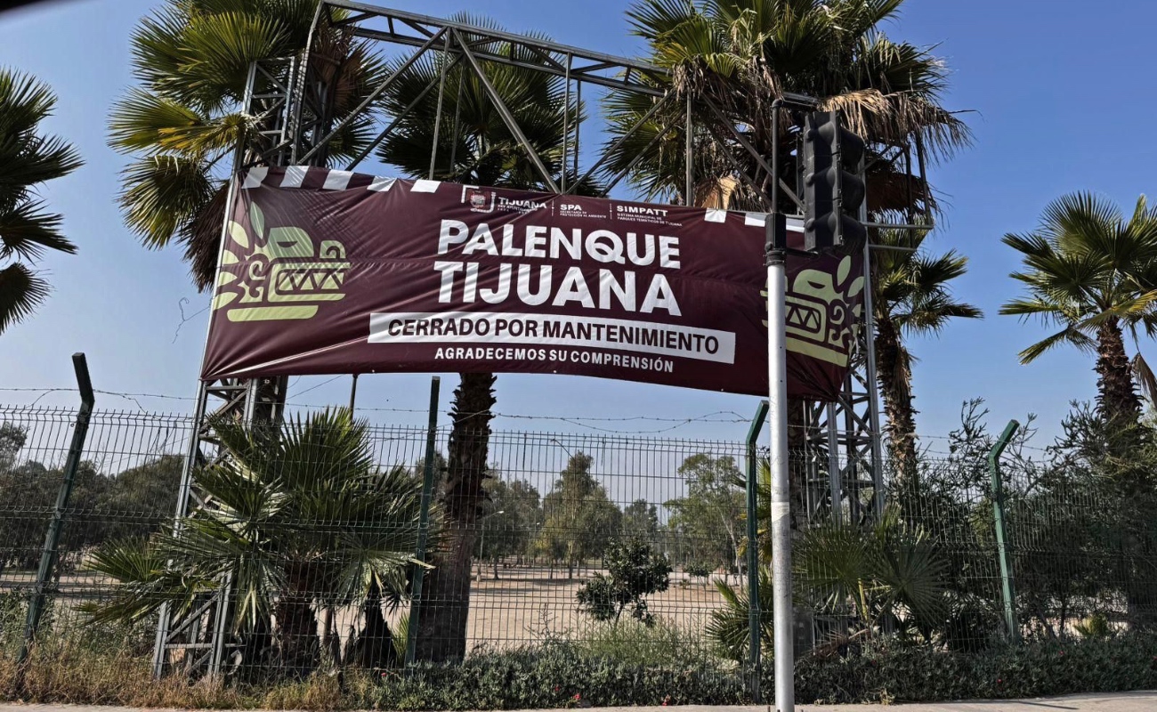 Anuncian cierre temporal del Palenque de Tijuana