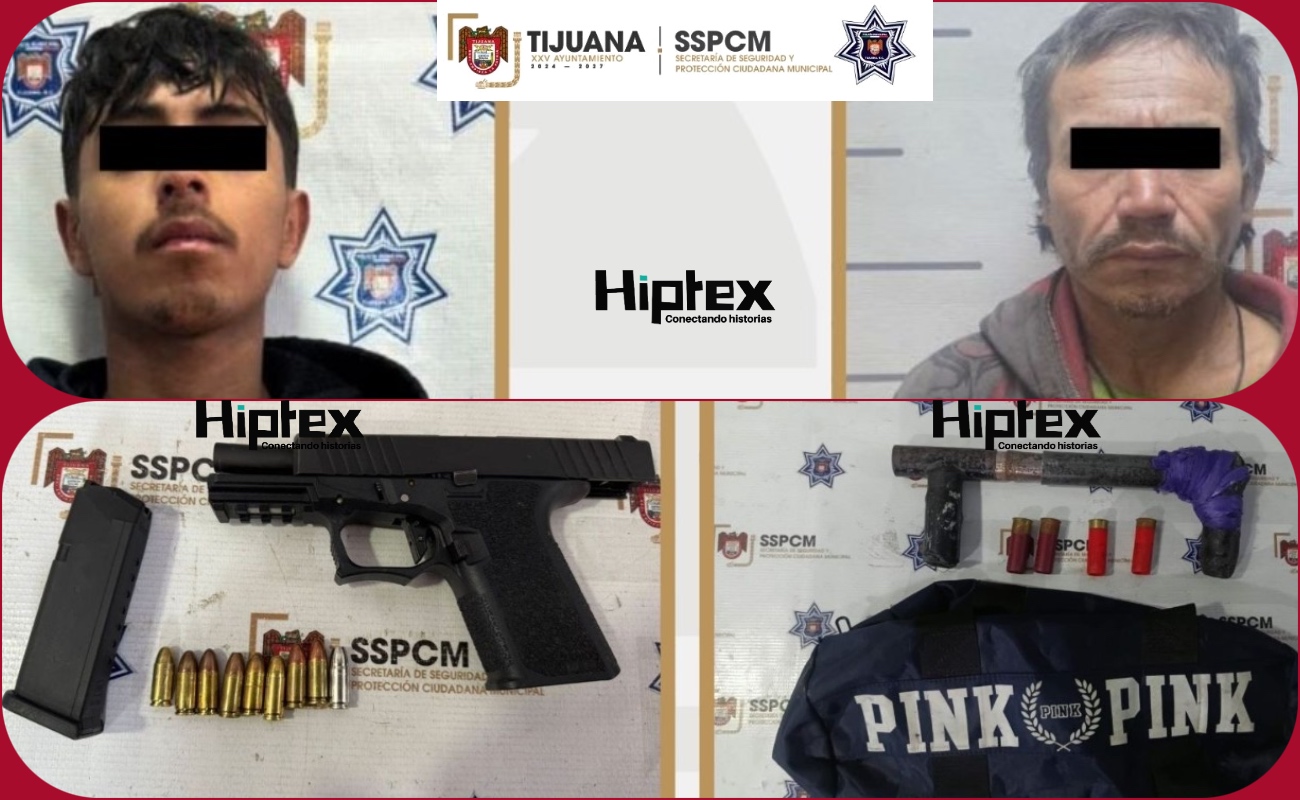 Los detenidos y las armas quedaron a disposición de las autoridades.