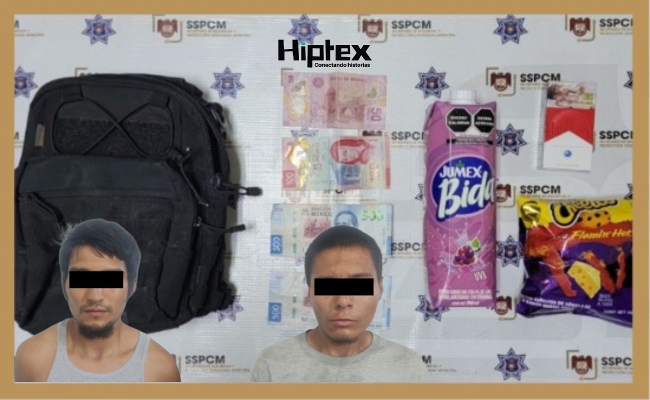Se aseguraron dinero y productos; los detenidos fueron entregados a la FGE.