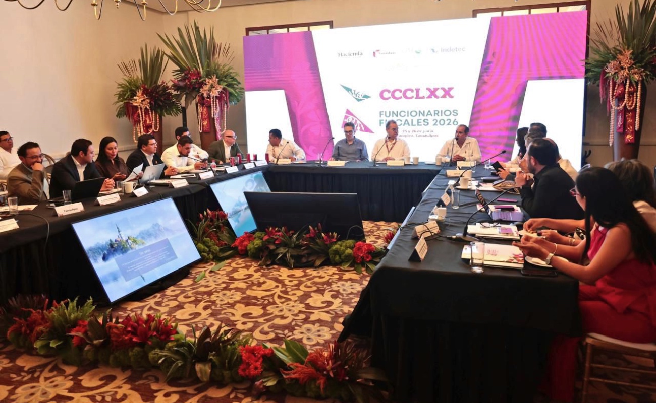 La reunión, celebrada en Tampico, reunió a titulares de Secretarías de Finanzas y funcionarios de la SHCP para revisar estrategias financieras y avances fiscales.